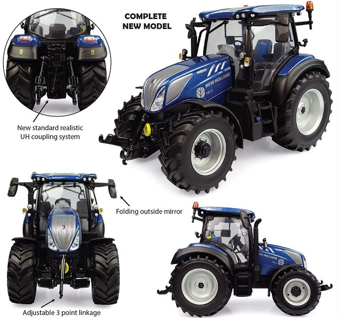 New Holland T5.140 Blue Power (2019)